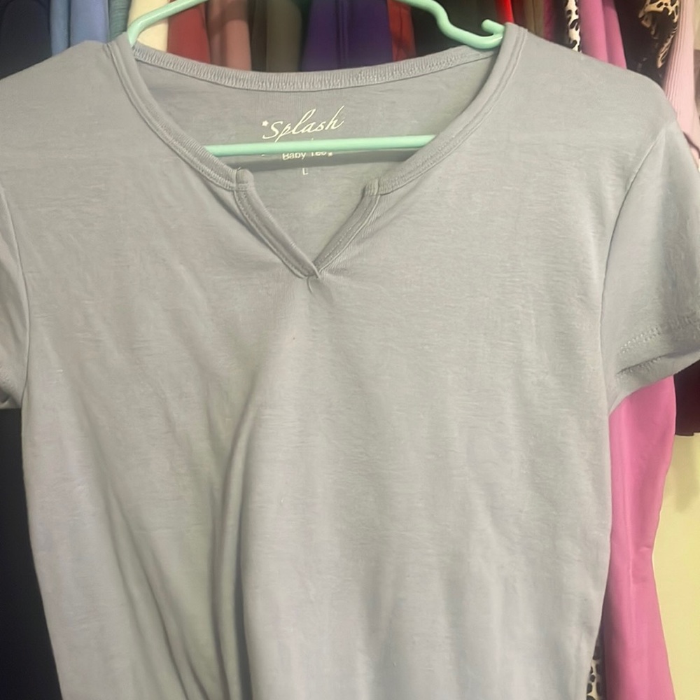 baby blue tee from marshalls